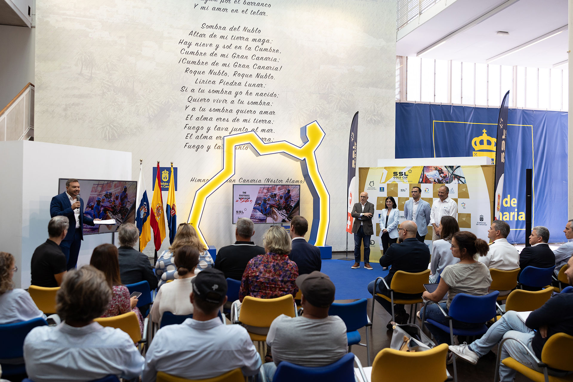 Gran Canaria is ready to host the SSL Gold Cup, the first Sailing World Cup by Nations